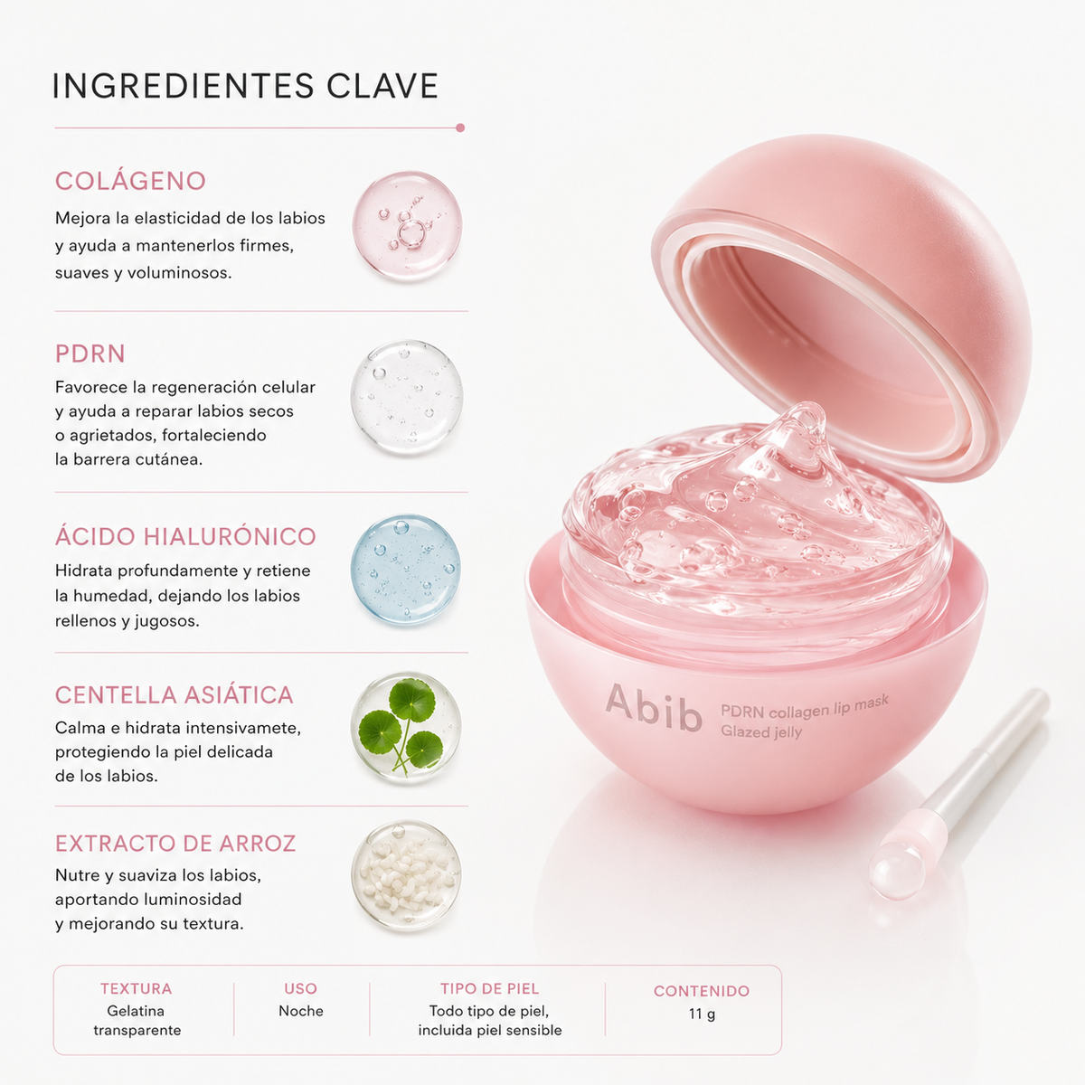 Abib Overnight Lip Mask Barrier Jelly | Mascarilla Labial