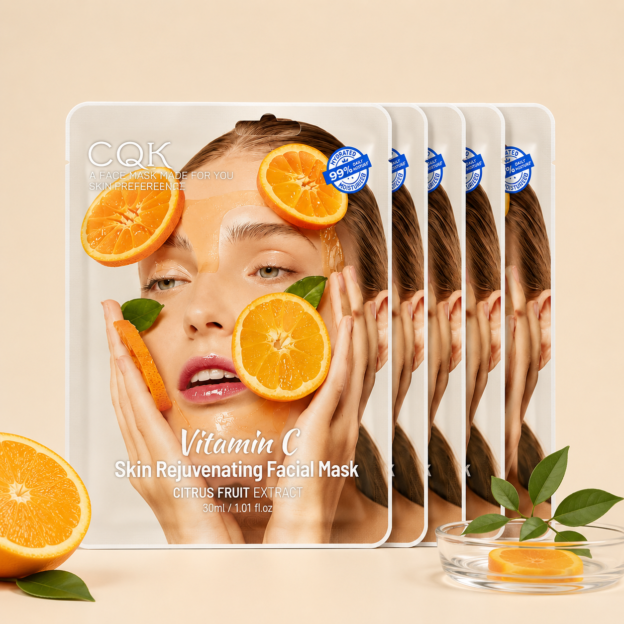 Mascarilla Facial de Vitamina C – Citrus Fruit Extract 30 ml
