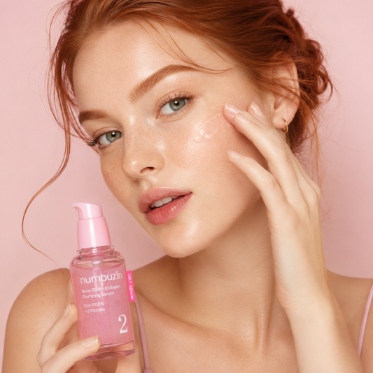 Numbuzin No.2 Rose PDRN Collagen Plumping Serum | Sérum Reafirmante con Rose PDRN, Colágeno y 6 Péptidos